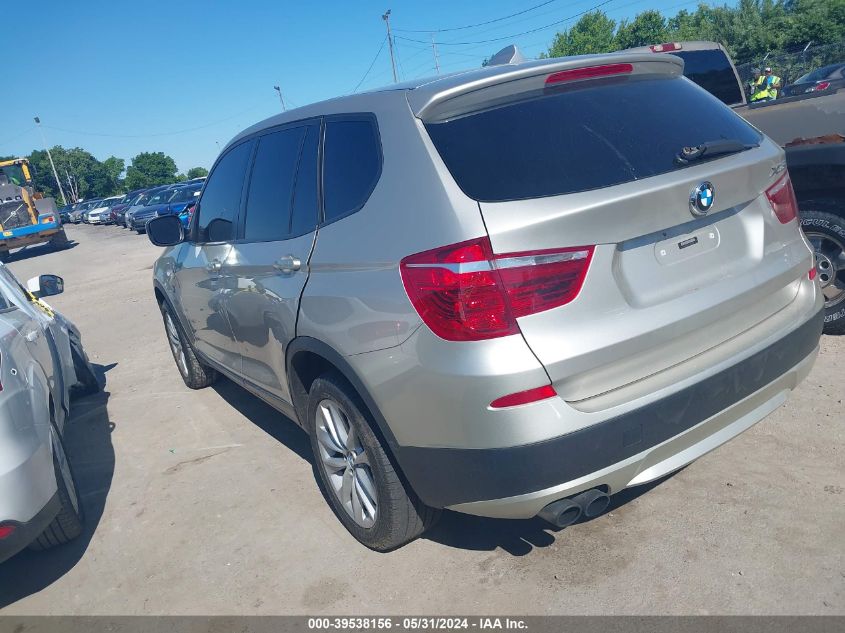 2013 BMW X3 XDRIVE28I - 5UXWX9C52D0D08442