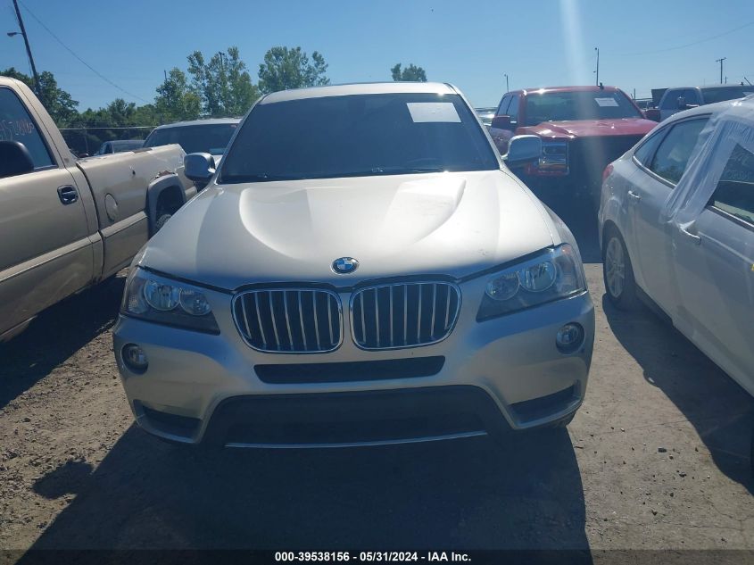 2013 BMW X3 xDrive28I VIN: 5UXWX9C52D0D08442 Lot: 39538156