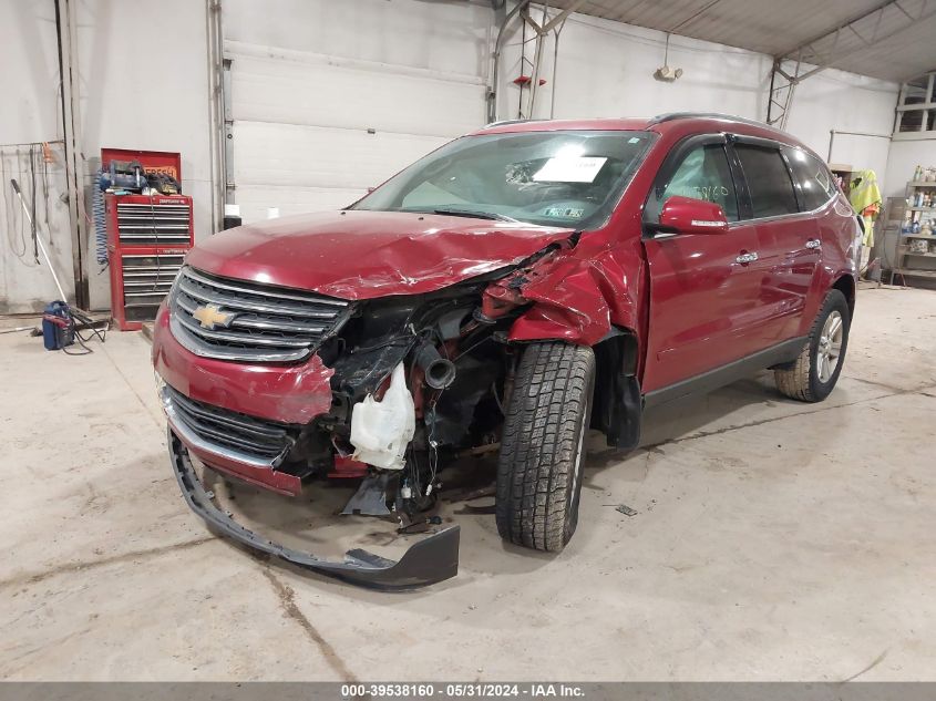 2013 Chevrolet Traverse Lt VIN: 1GNKVGKD4DJ252747 Lot: 39538160