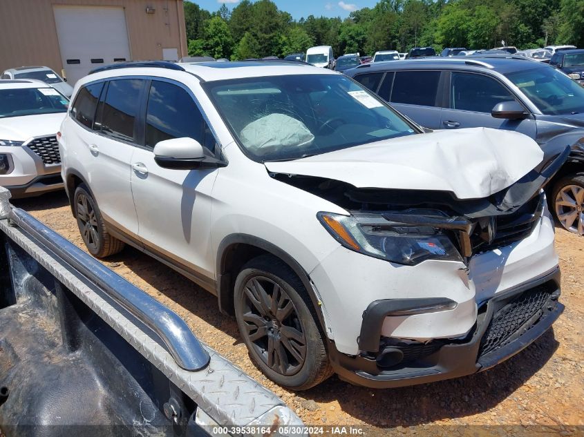 2021 Honda Pilot 2Wd Special Edition VIN: 5FNYF5H28MB015969 Lot: 39538164