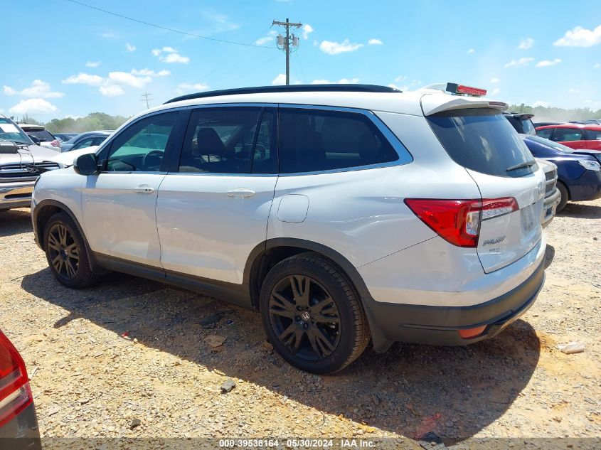 2021 Honda Pilot 2Wd Special Edition VIN: 5FNYF5H28MB015969 Lot: 39538164