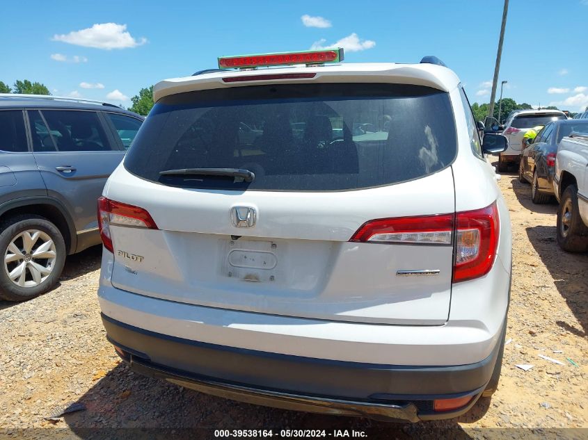 2021 Honda Pilot 2Wd Special Edition VIN: 5FNYF5H28MB015969 Lot: 39538164