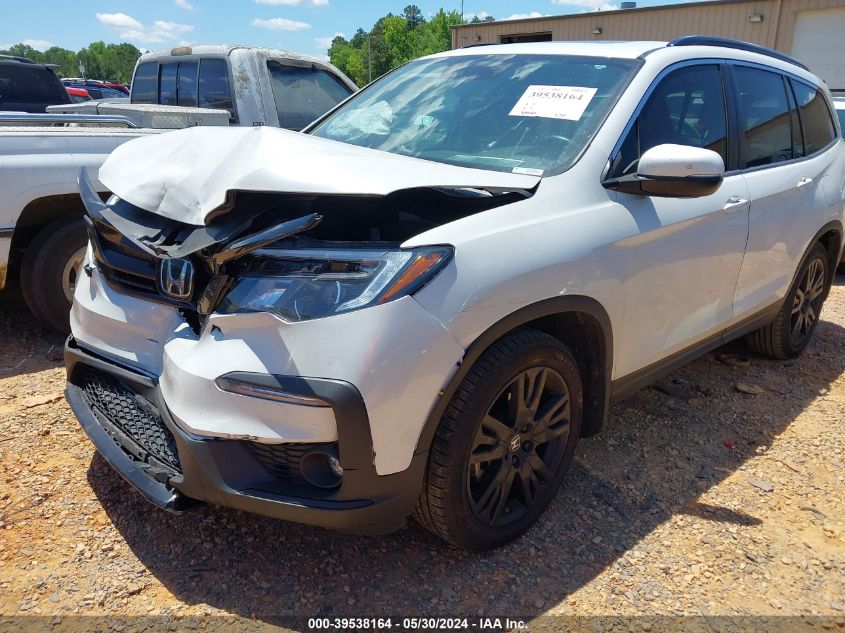 2021 Honda Pilot 2Wd Special Edition VIN: 5FNYF5H28MB015969 Lot: 39538164