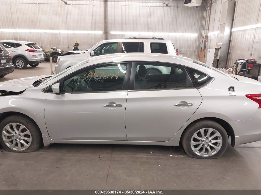 2019 Nissan Sentra Sv VIN: 3N1AB7AP4KY410010 Lot: 39538174