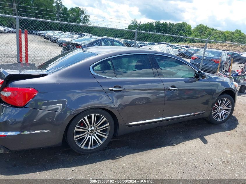 2014 Kia Cadenza Premium VIN: KNALN4D70E5167186 Lot: 39538182