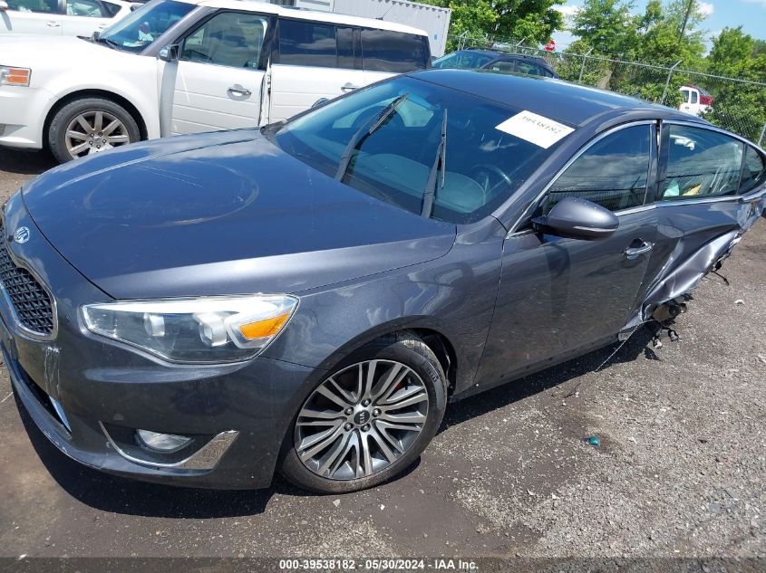 2014 Kia Cadenza Premium VIN: KNALN4D70E5167186 Lot: 39538182