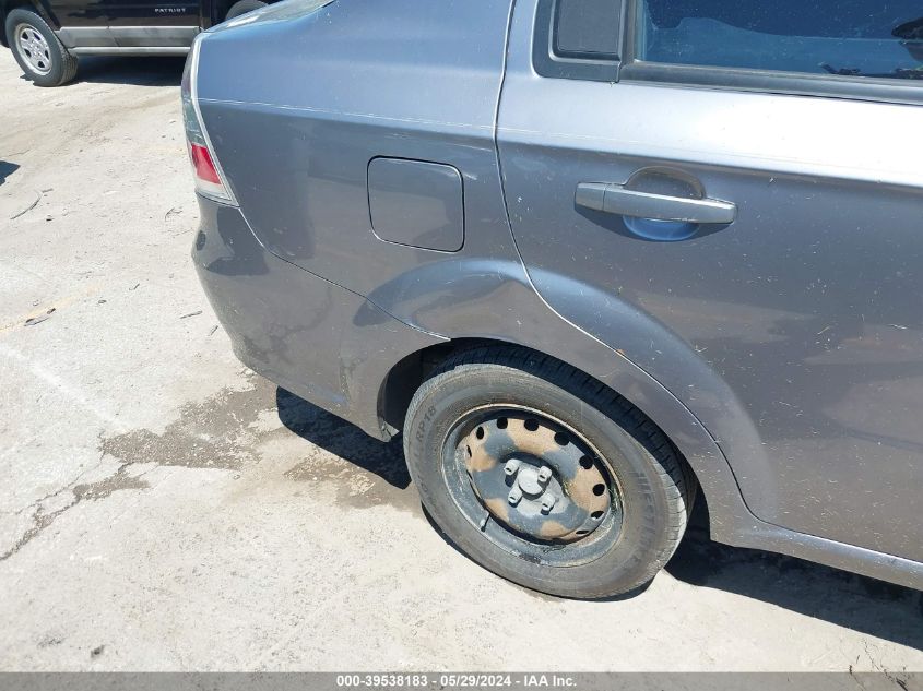 2007 Chevrolet Aveo Ls VIN: KL1TD56607B055953 Lot: 39538183