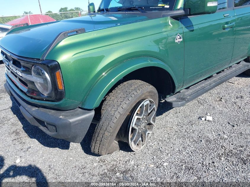 2023 Ford Bronco Outer Banks VIN: 1FMDE5BH7PLB43325 Lot: 39538184