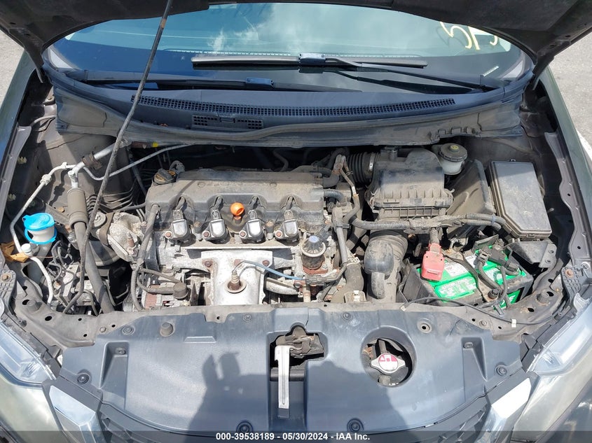 2014 Honda Civic Lx VIN: 2HGFB2F59EH518437 Lot: 39538189