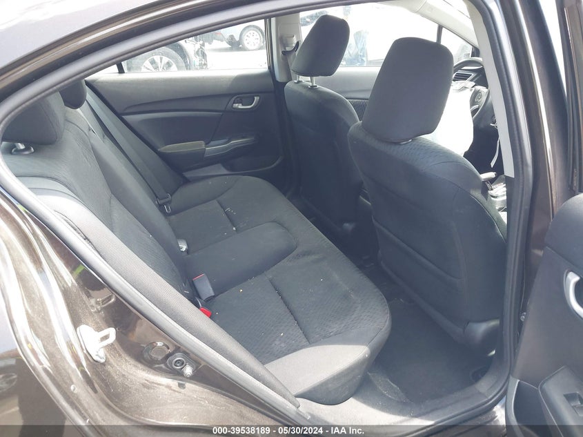 2014 Honda Civic Lx VIN: 2HGFB2F59EH518437 Lot: 39538189