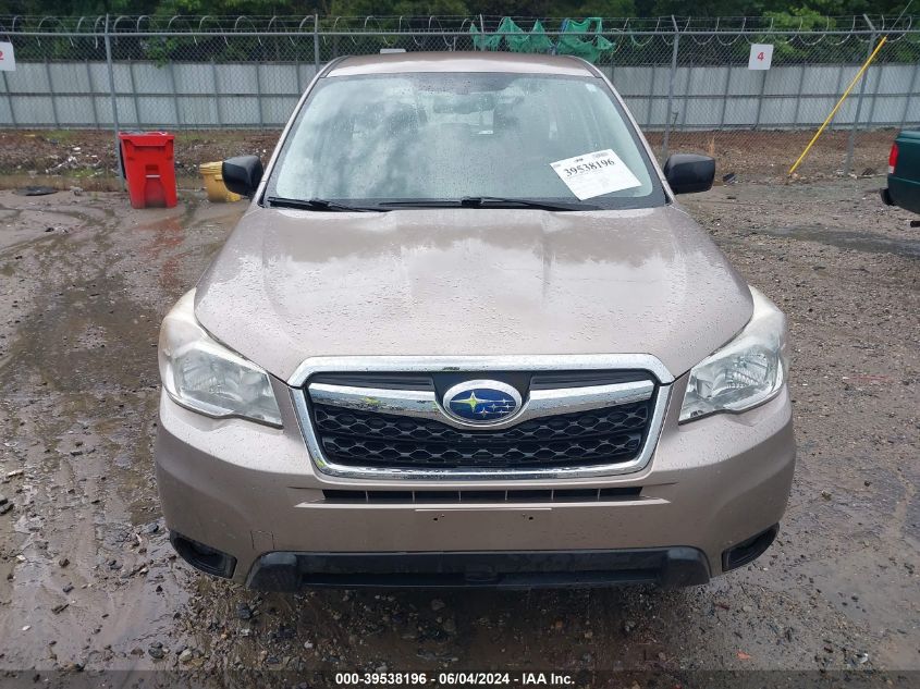 2014 Subaru Forester 2.5I VIN: JF2SJAAC1EH464817 Lot: 39538196