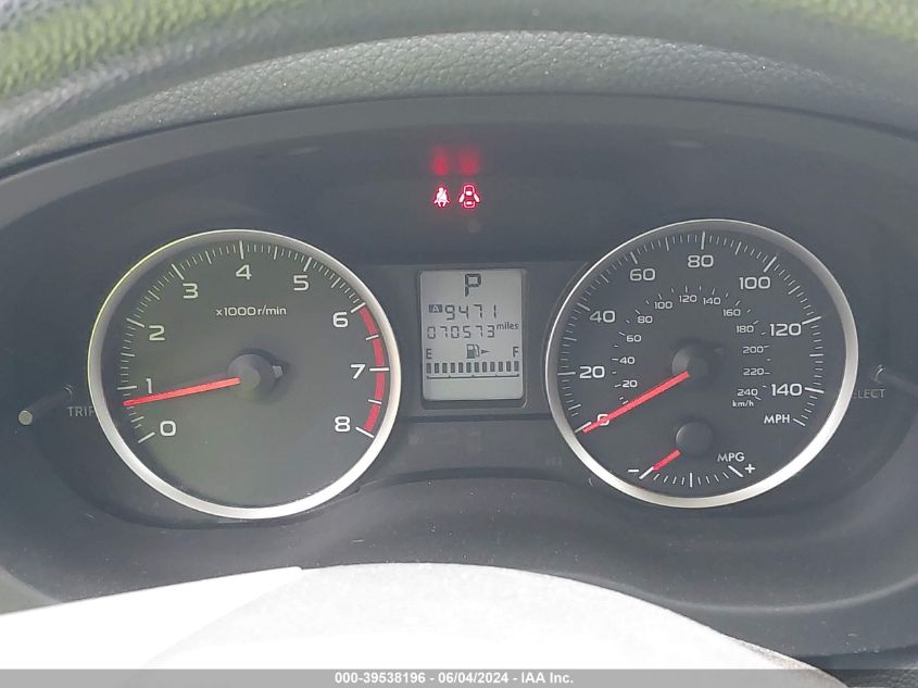 2014 Subaru Forester 2.5I VIN: JF2SJAAC1EH464817 Lot: 39538196