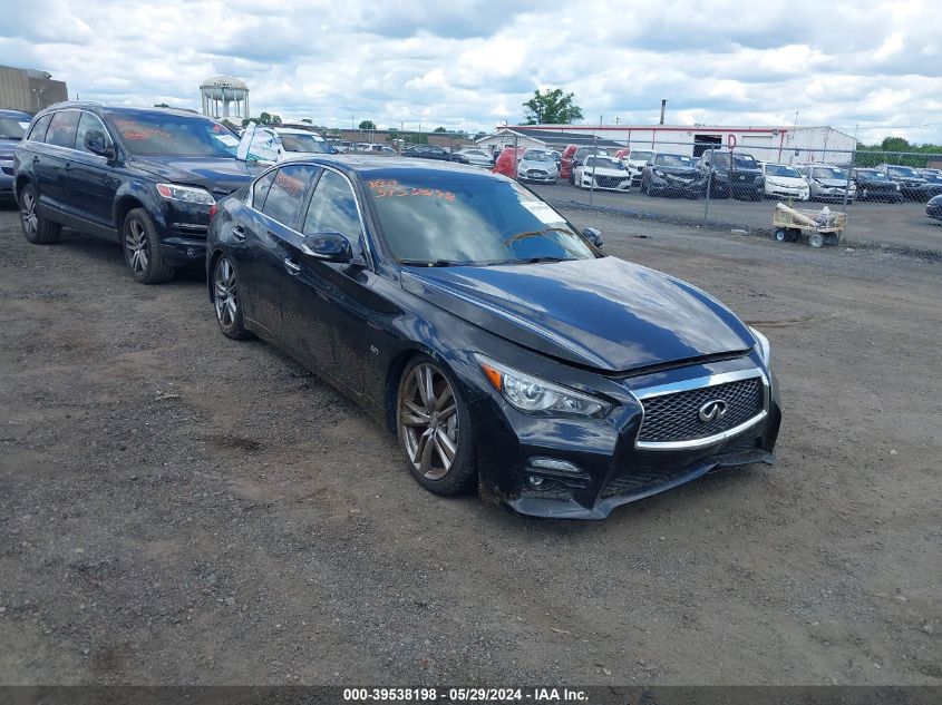 2016 Infiniti Q50 3.0T Sport VIN: JN1EV7AR8GM340872 Lot: 39538198