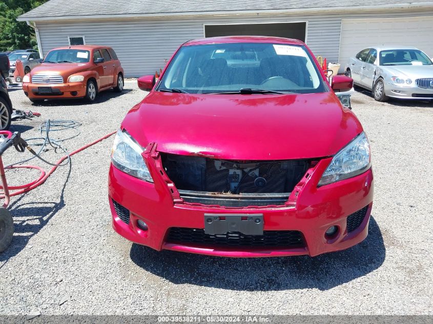 2013 Nissan Sentra S/Sv/Sr/Sl VIN: 3N1AB7AP4DL799425 Lot: 39538211