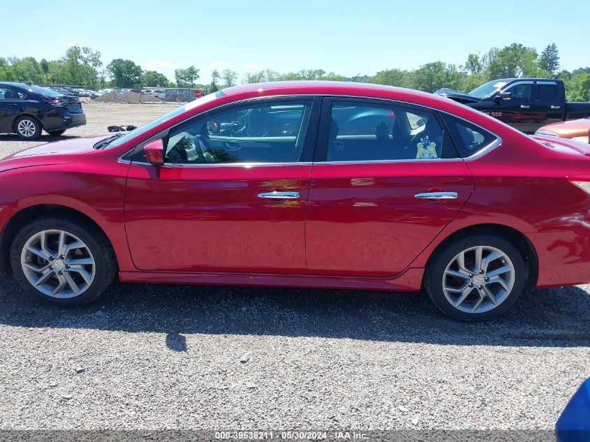 2013 Nissan Sentra S/Sv/Sr/Sl VIN: 3N1AB7AP4DL799425 Lot: 39538211