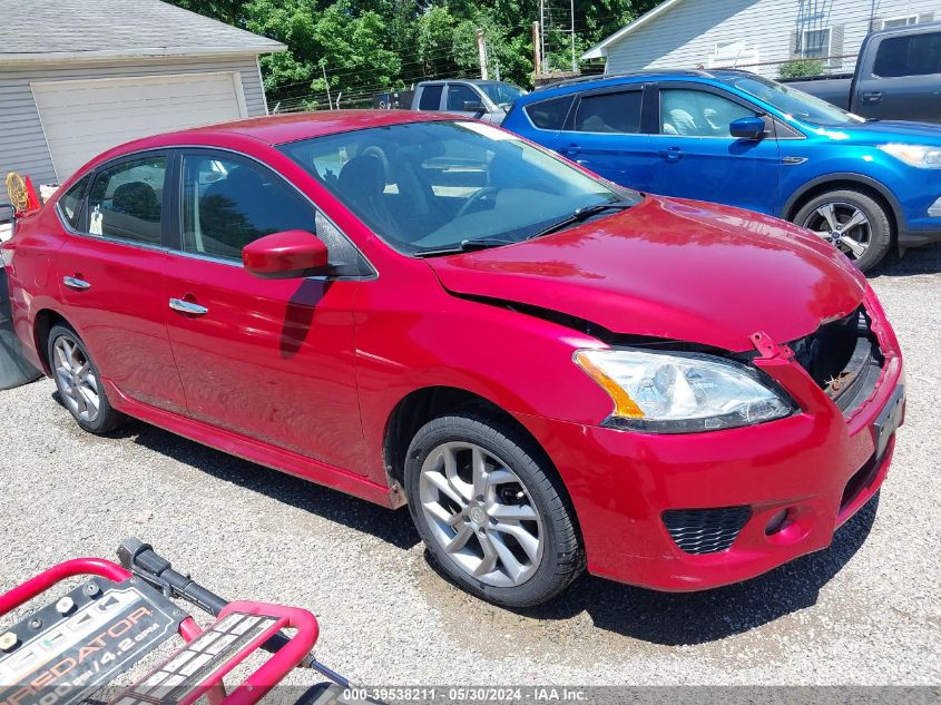 2013 Nissan Sentra S/Sv/Sr/Sl VIN: 3N1AB7AP4DL799425 Lot: 39538211