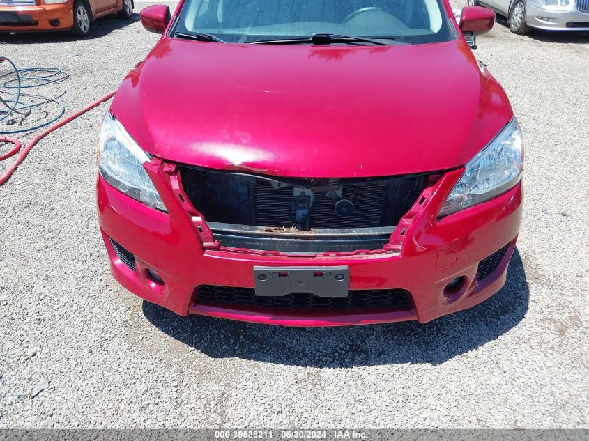 2013 Nissan Sentra S/Sv/Sr/Sl VIN: 3N1AB7AP4DL799425 Lot: 39538211