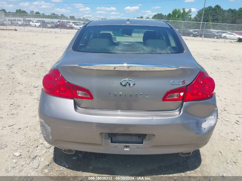 2008 Infiniti G35 Journey VIN: JNKBV61E08M211581 Lot: 39538212