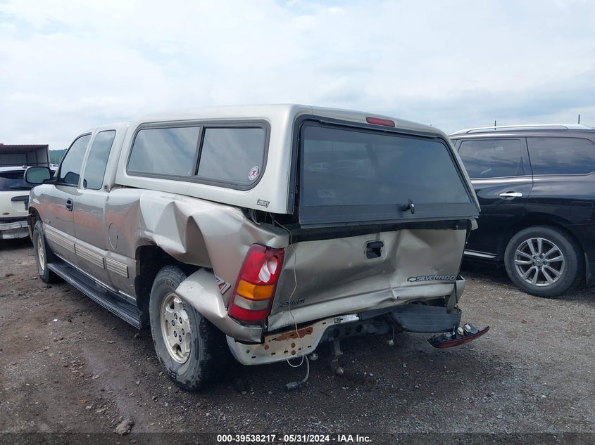 1999 Chevrolet Silverado 1500 Ls VIN: 2GCEK19T5X1249377 Lot: 39538217