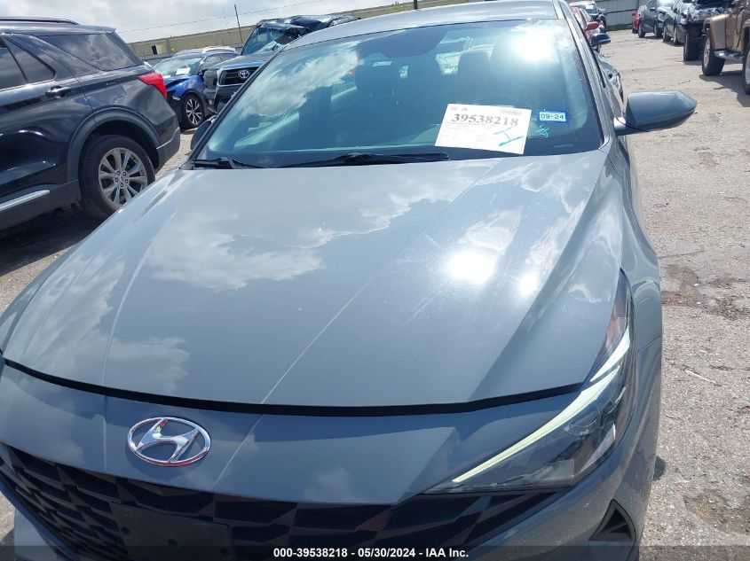 2022 Hyundai Elantra Sel VIN: KMHLM4AG0NU254842 Lot: 39538218