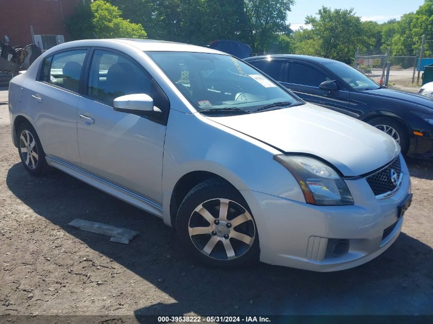 2012 Nissan Sentra 2.0/2.0S/Sr/2.0Sl VIN: 3N1AB6AP6CL774261 Lot: 39538222