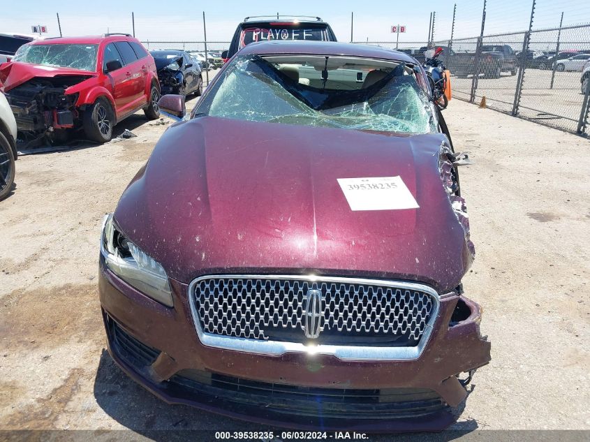 2018 Lincoln Mkz Reserve VIN: 3LN6L5E95JR604260 Lot: 39538235