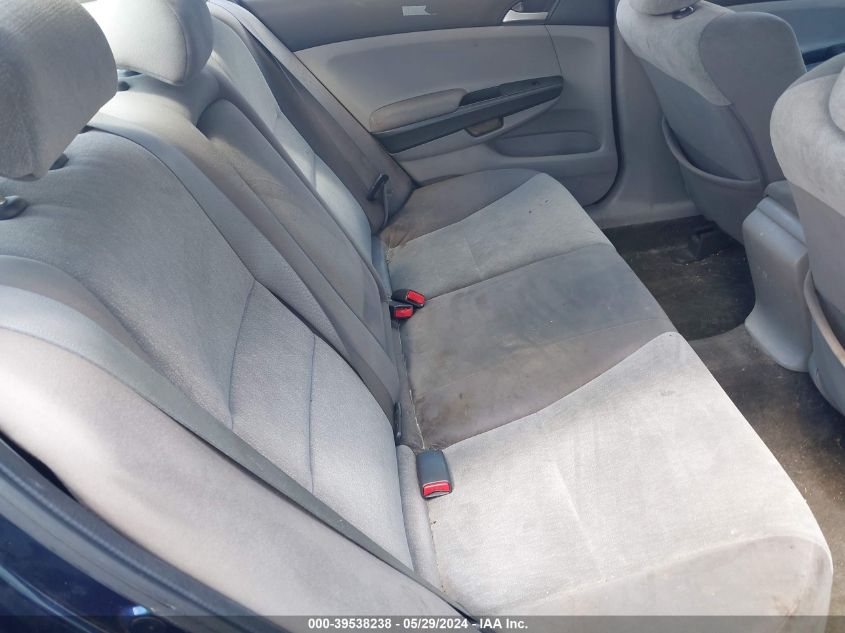 2010 Honda Accord 2.4 Lx VIN: 1HGCP2F36AA052591 Lot: 39538238