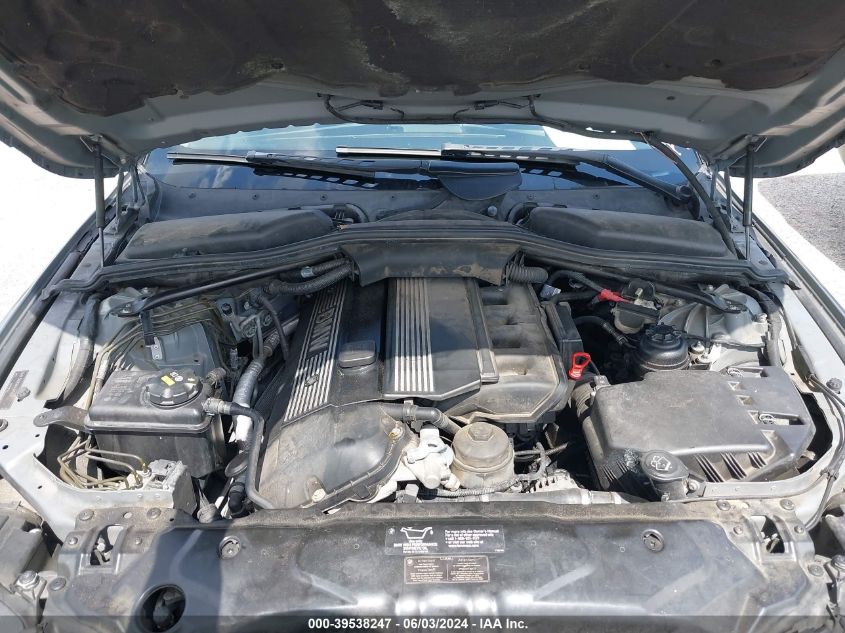 2004 BMW 525I VIN: WBANA53504B852993 Lot: 39538247