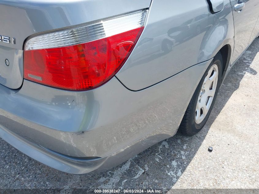 2004 BMW 525I VIN: WBANA53504B852993 Lot: 39538247