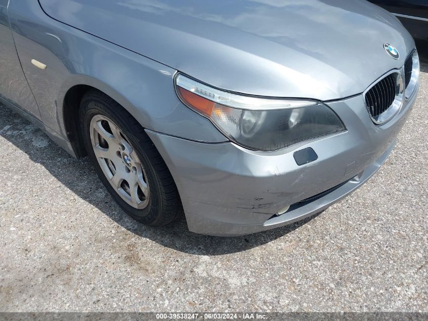 2004 BMW 525I VIN: WBANA53504B852993 Lot: 39538247