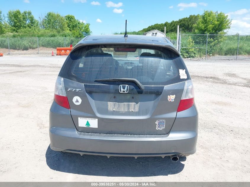 2012 Honda Fit Sport VIN: JHMGE8H55CC013178 Lot: 39538251
