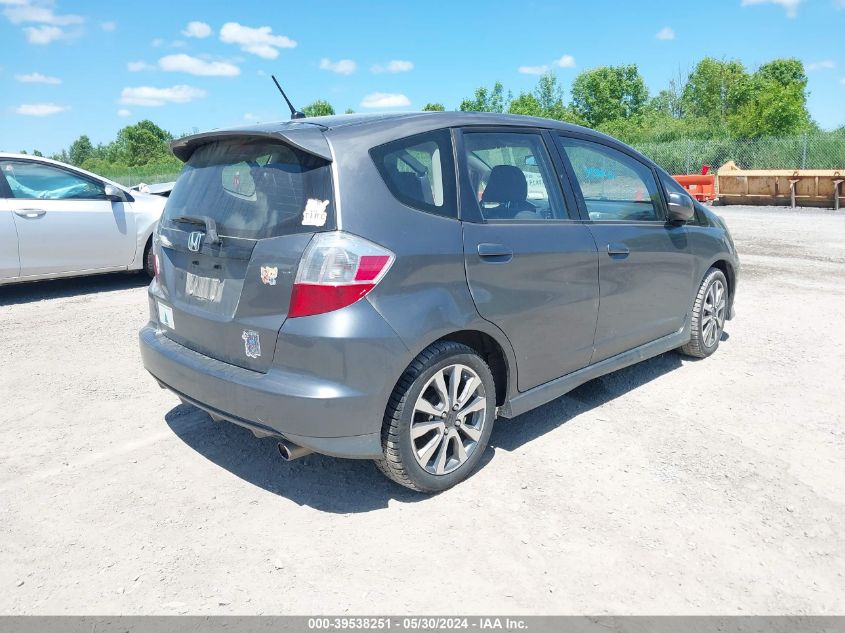 2012 Honda Fit Sport VIN: JHMGE8H55CC013178 Lot: 39538251