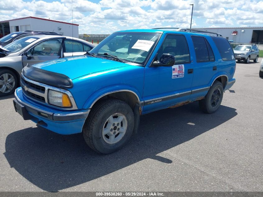 1995 Chevrolet Blazer VIN: 1GNDT13W7S2109973 Lot: 39538260