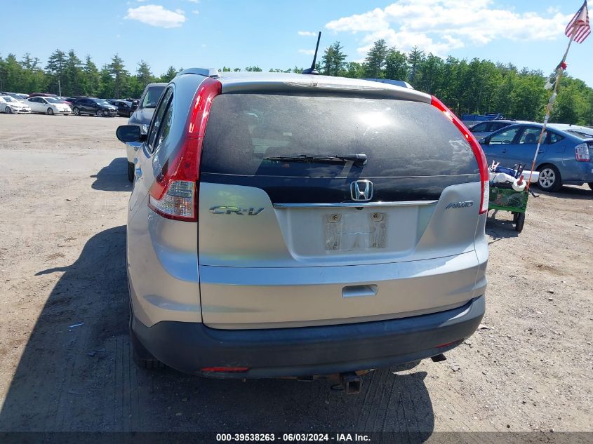 2012 Honda Cr-V Ex-L VIN: JHLRM4H76CC007349 Lot: 39538263