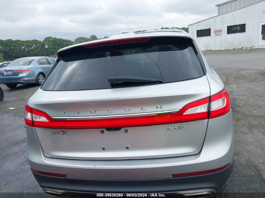 2017 Lincoln Mkx Select VIN: 2LMPJ8KR9HBL12303 Lot: 39538268