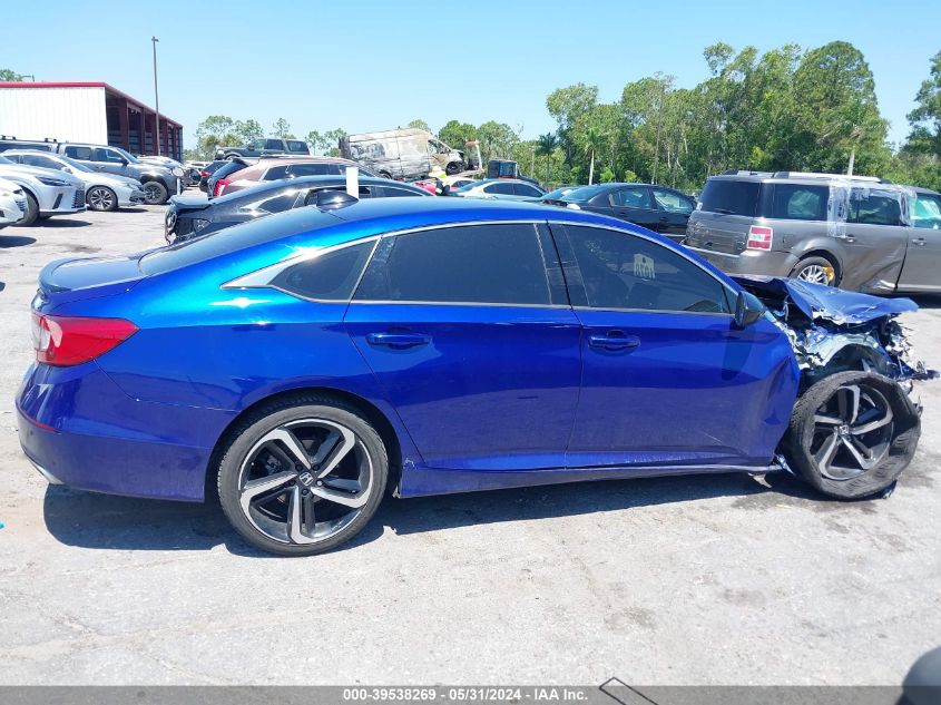 2021 Honda Accord Sport VIN: 1HGCV1F37MA023976 Lot: 39538269