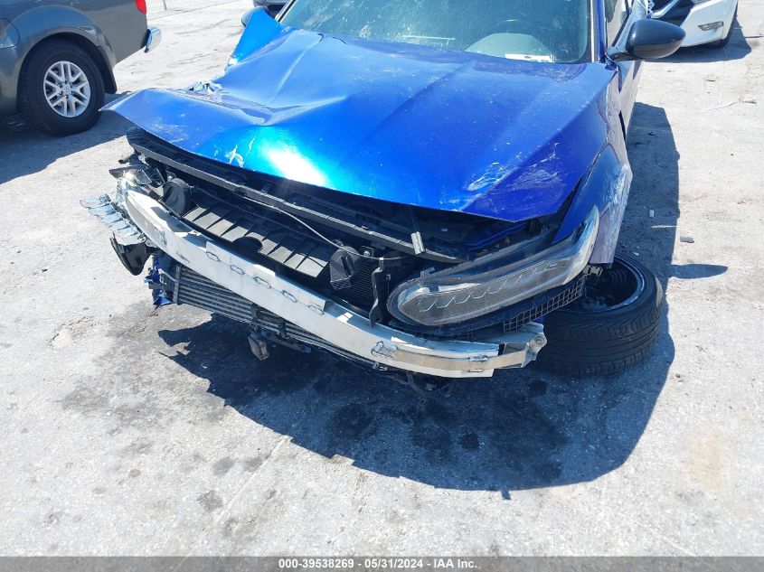 2021 Honda Accord Sport VIN: 1HGCV1F37MA023976 Lot: 39538269