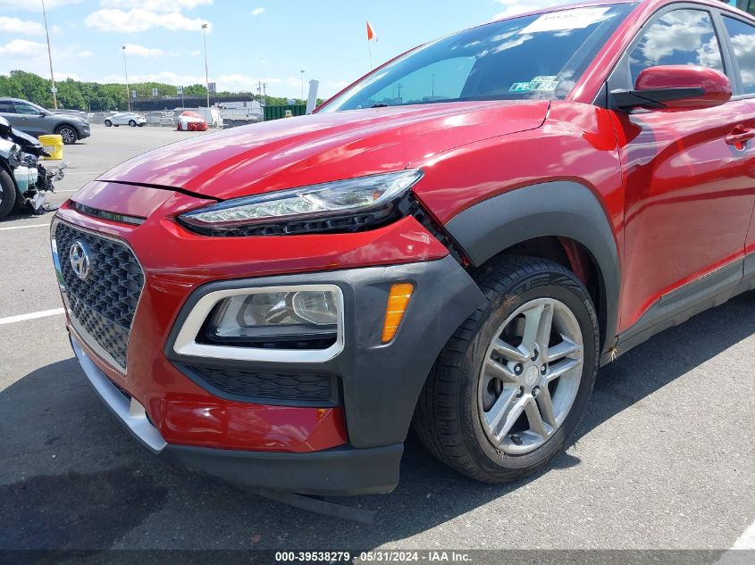 2019 Hyundai Kona Se VIN: KM8K1CAA4KU336336 Lot: 39538279