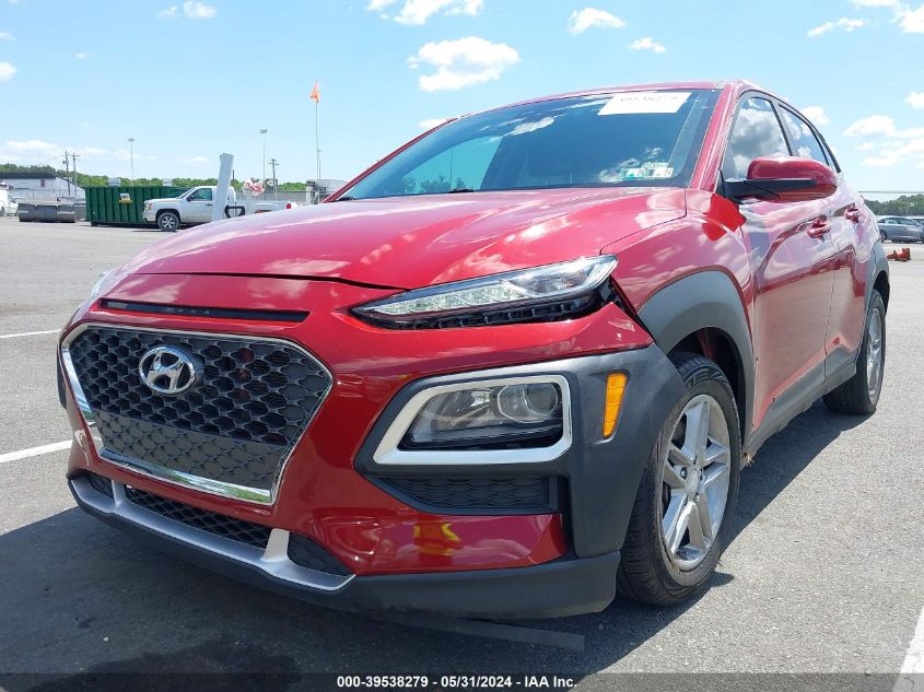 2019 Hyundai Kona Se VIN: KM8K1CAA4KU336336 Lot: 39538279