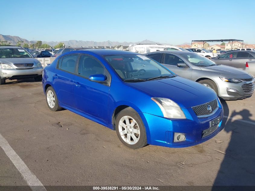 2012 Nissan Sentra 2.0 Sr VIN: 3N1AB6AP8CL637905 Lot: 39538291