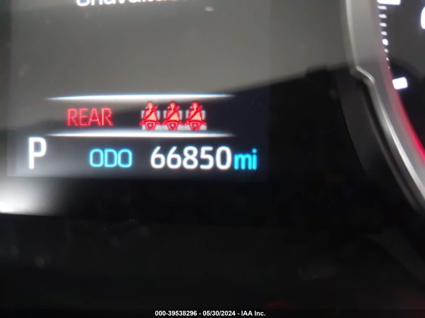 2021 Toyota Rav4 Le VIN: 2T3F1RFV6MW206617 Lot: 39538296