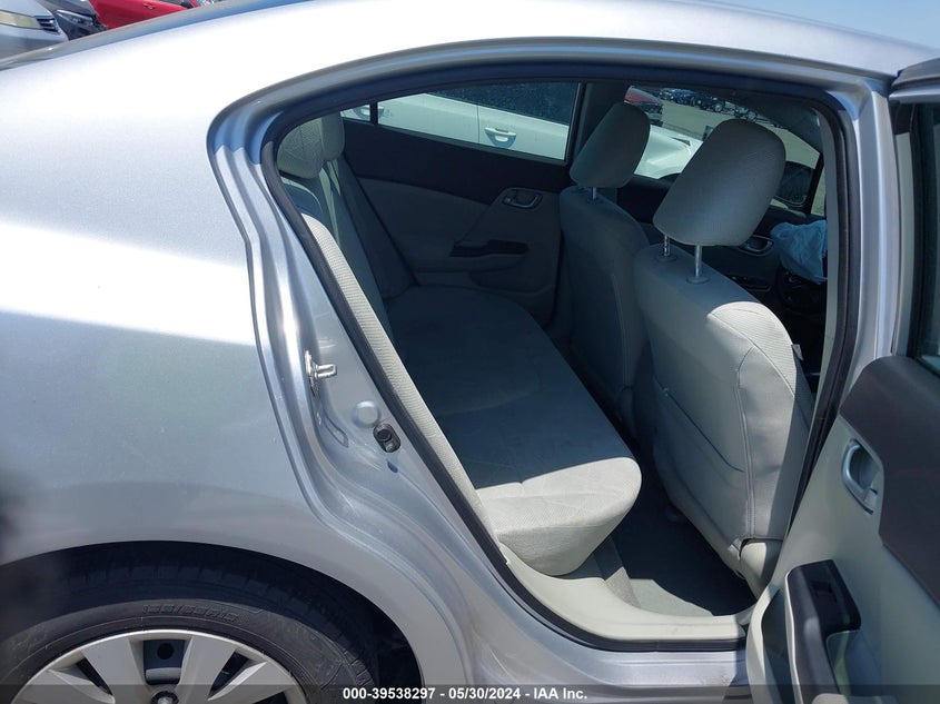 2012 Honda Civic Lx VIN: 19XFB2F5XCE306914 Lot: 39538297