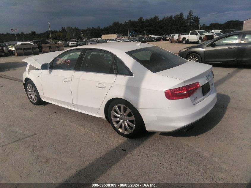 2015 Audi A4 2.0T Premium VIN: WAUBFAFL3FN044954 Lot: 39538309