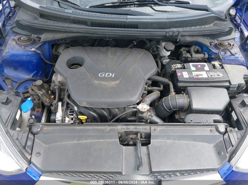 2013 Hyundai Veloster Base W/Black VIN: KMHTC6AD3DU167343 Lot: 39538311