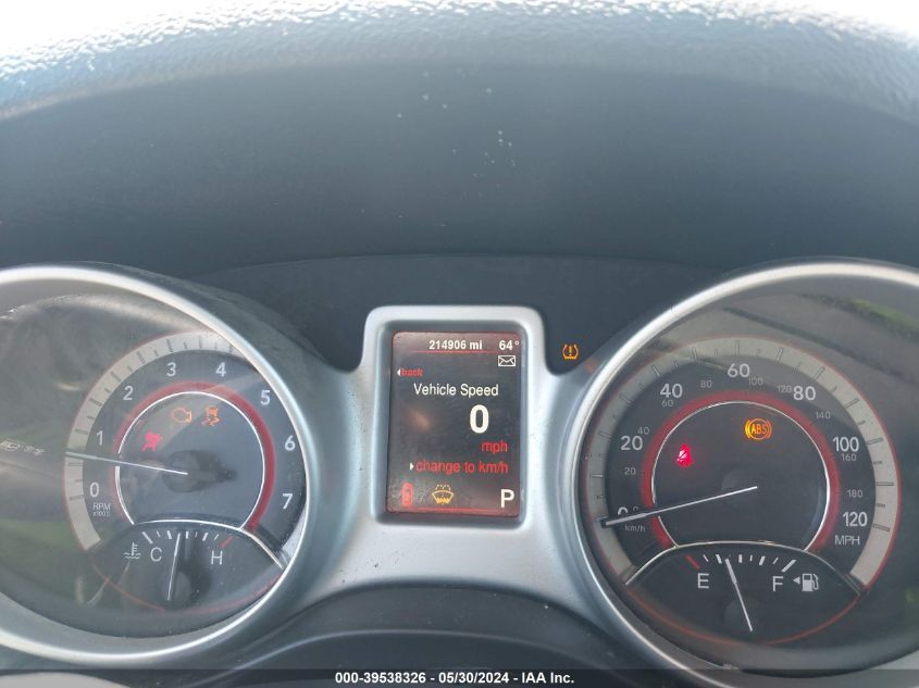 2016 Dodge Journey Sxt VIN: 3C4PDCBG0GT137791 Lot: 39538326