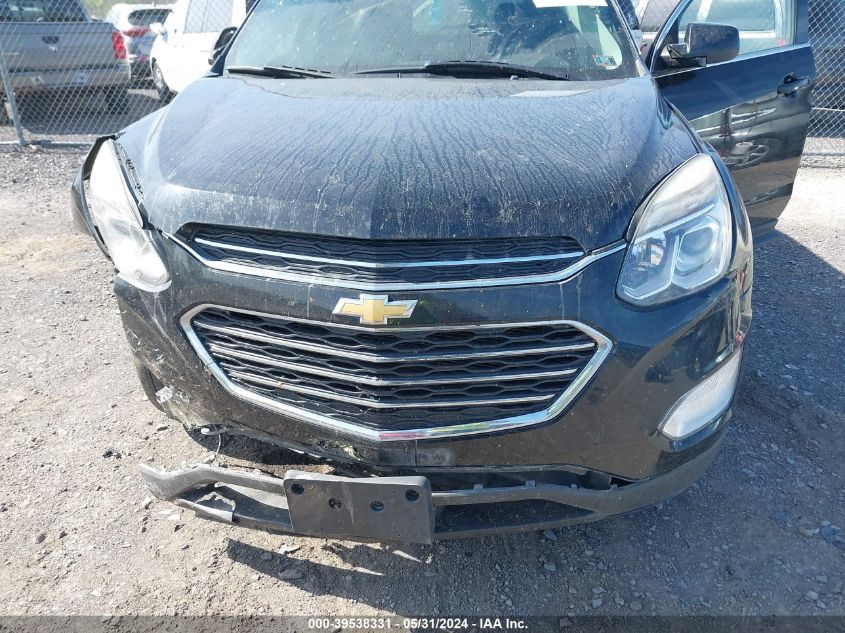 2016 Chevrolet Equinox Lt VIN: 2GNFLFEK7G6250911 Lot: 39538331