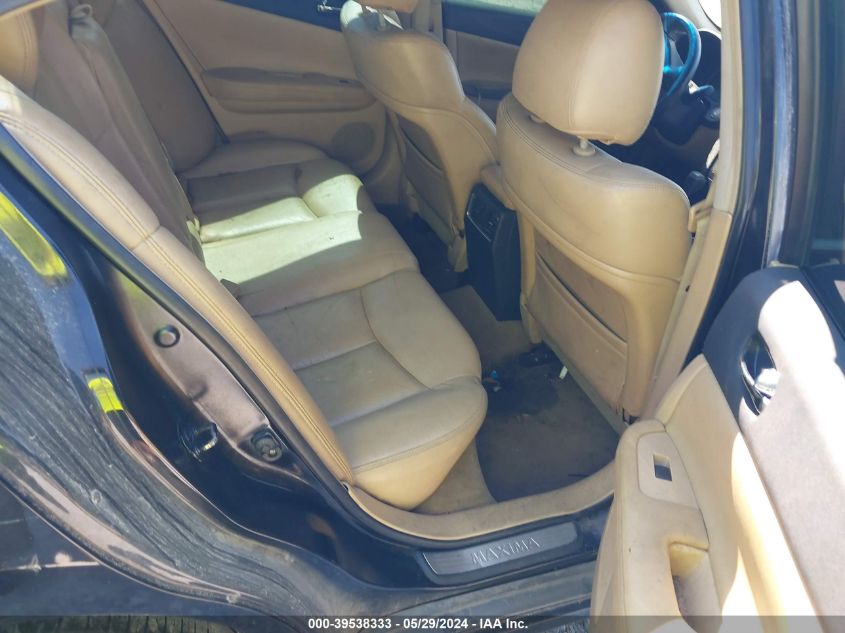 2010 Nissan Maxima 3.5 Sv VIN: 1N4AA5AP6AC801824 Lot: 39538333