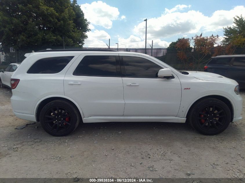 2018 Dodge Durango Srt Awd VIN: 1C4SDJGJ7JC172706 Lot: 37182089