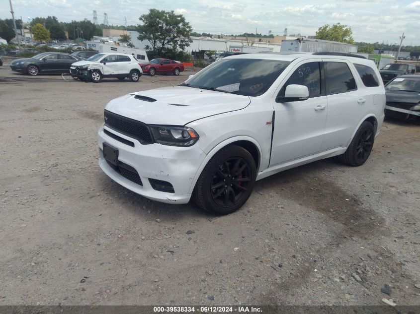 1C4SDJGJ0JC205707 2018 Dodge Durango Srt Awd