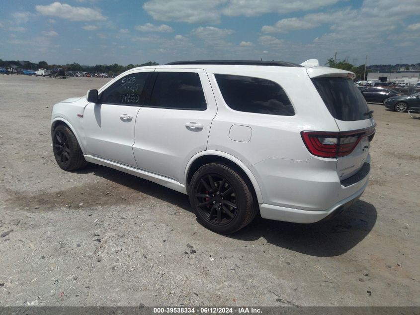 1C4SDJGJ0JC205707 2018 Dodge Durango Srt Awd